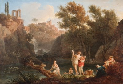 Die vier Tageszeiten- Abend von Claude Joseph Vernet